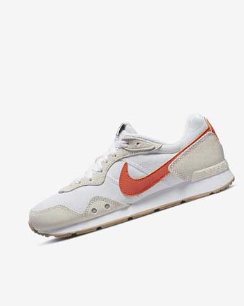 Nike Venture Runner Blancos Blancos Negros Naranjas | MX 3223